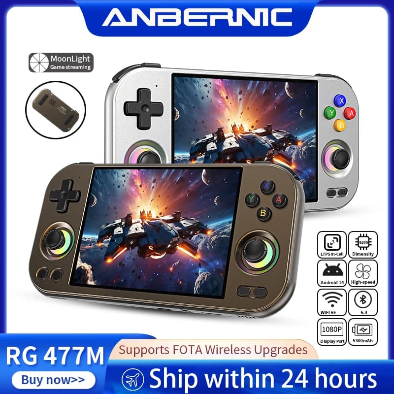 Anbernic RG 477M Handheld Game Console 4.7 Inch - image 1