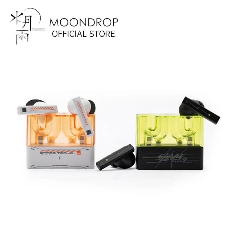 MOONDROP Space Travel 2 earphone HiFi Noise-Canceling TWS wiress Bluetooth 6.0 ANC Low-latency Game Mode SBC/AAC gaming headset - AliExpress 44 - image 1