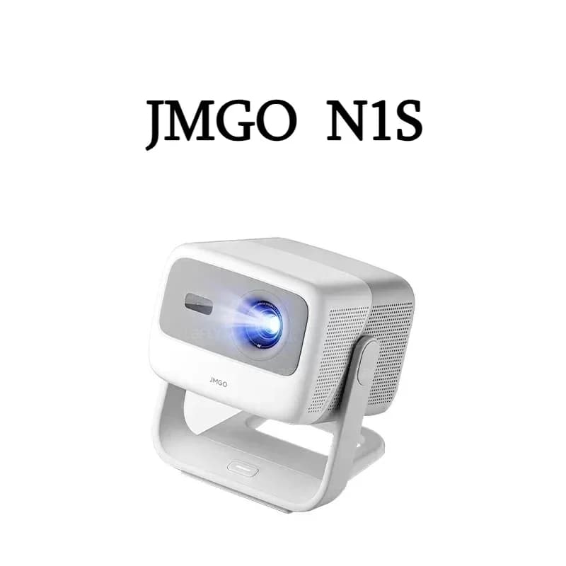 JMGO N1S Portable Triple Laser Projector 4K 3840x2160 120Hz 1200CVIA Video Beamer for Home Theater Outdoor Game Projector - image 1