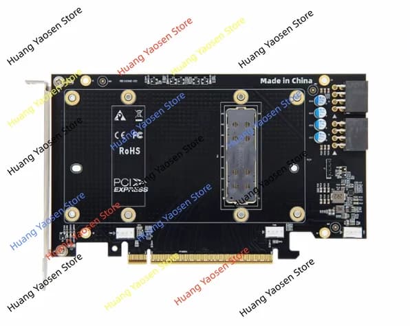 V100 Adapter Board SXM2 to PCIe Direct Connection Card Dual 8-Pin PCIe X16 - image 1
