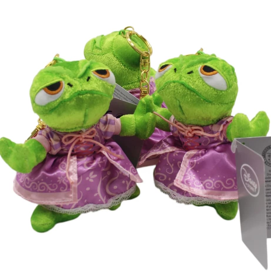 Disney Pascal Chameleon 12cm Plush Toy Keychain - Tangled Rapunzel Pendant - image 1