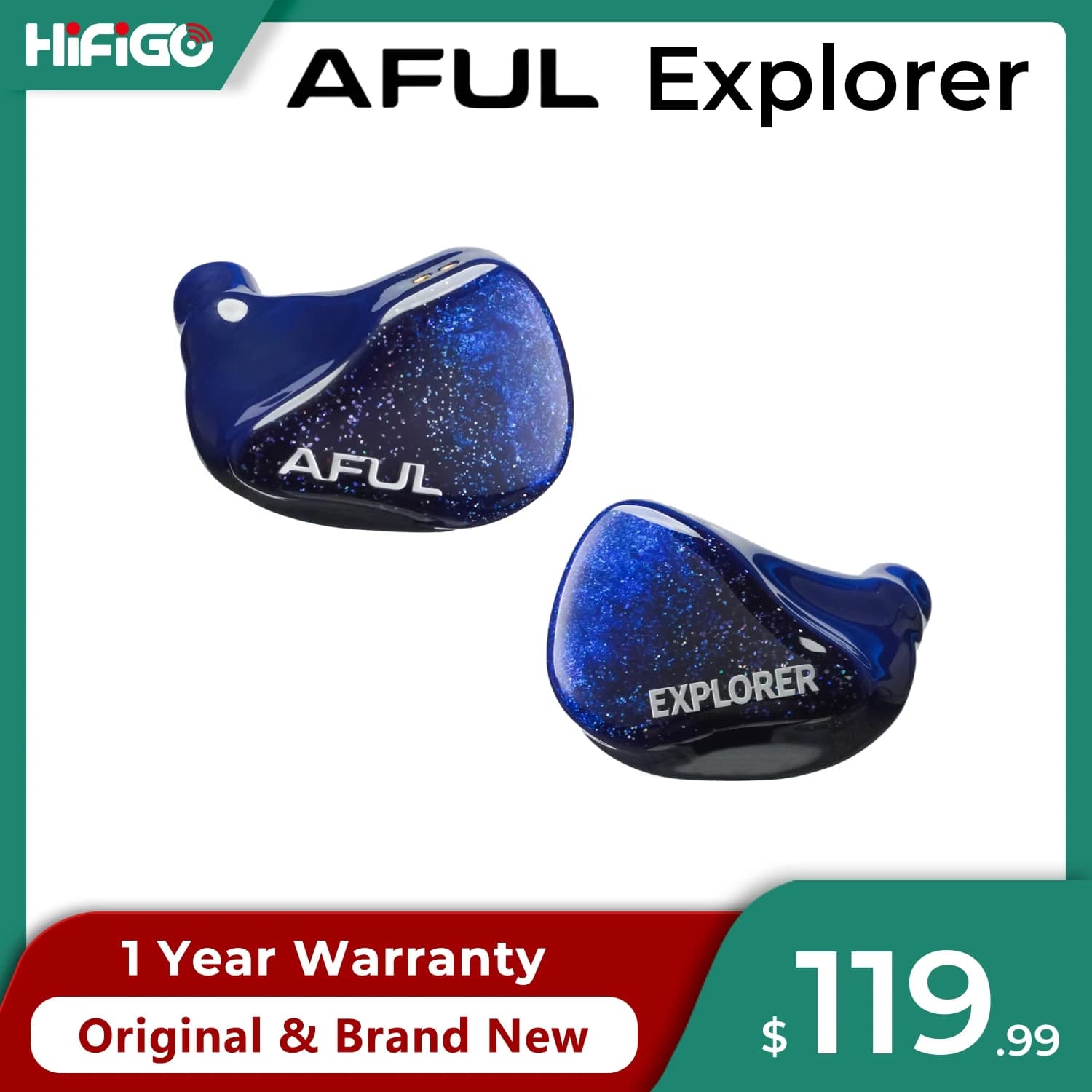 AFUL Explorer 1DD+2BA Hybrid In-Ear Headphones - image 1