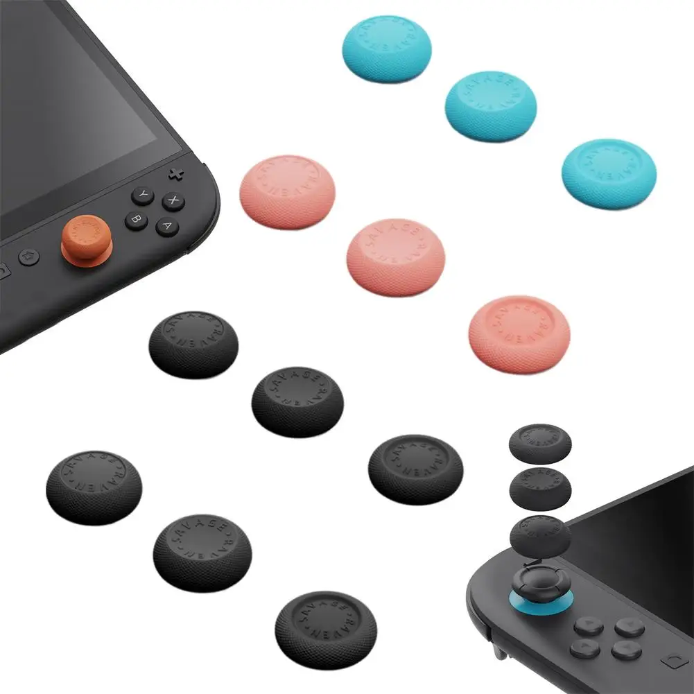 Skull & Co. Nintendo Switch Joy-Con Rocker Caps - Skull Fog Crow Mushroom Head - image 1