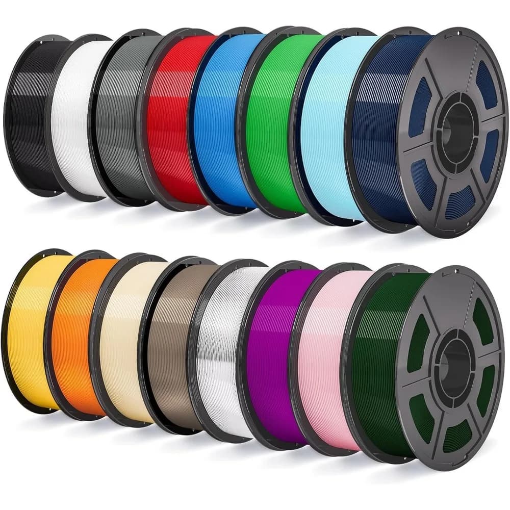 16KG PETG 3D Printer Filament Bundle 1.75mm, 16 Colors Variety, High Precision +/-0.02mm - image 1
