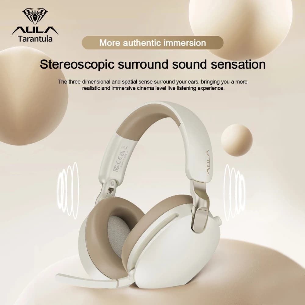 AULA A500 Wireless Gaming Headphones - image 1