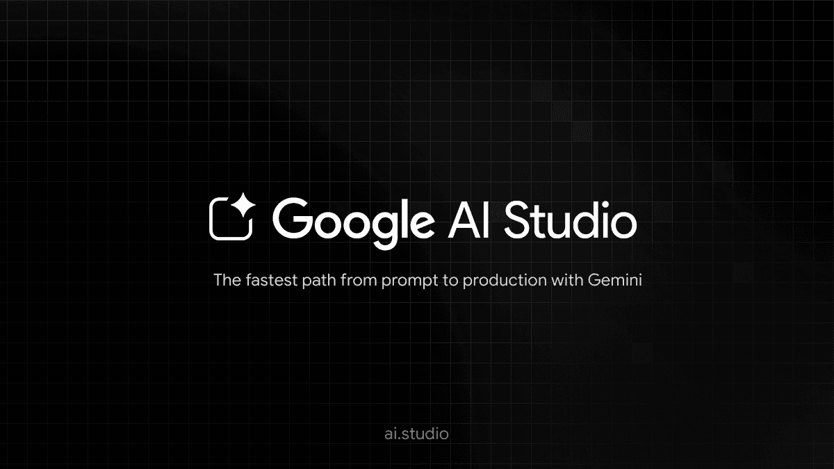 Google AI Studio - image 1