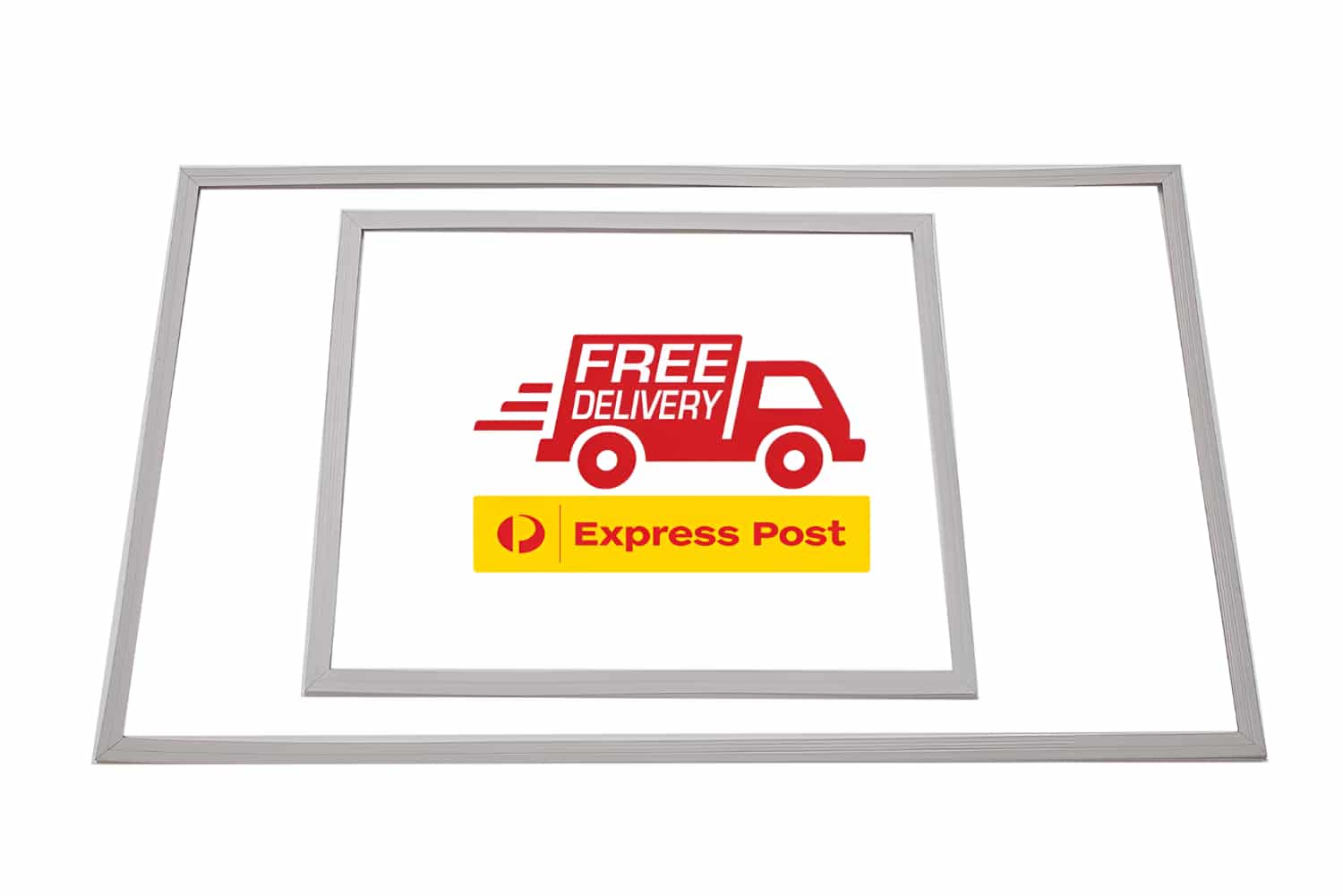 SAMSUNG SRL455DLS Fridge and Freezer Door Seal Gasket Kit Push-In - image 1