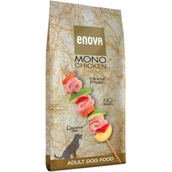 Crocchette Enova Mono al Pollo per cani adulti 12 Kg - image 1