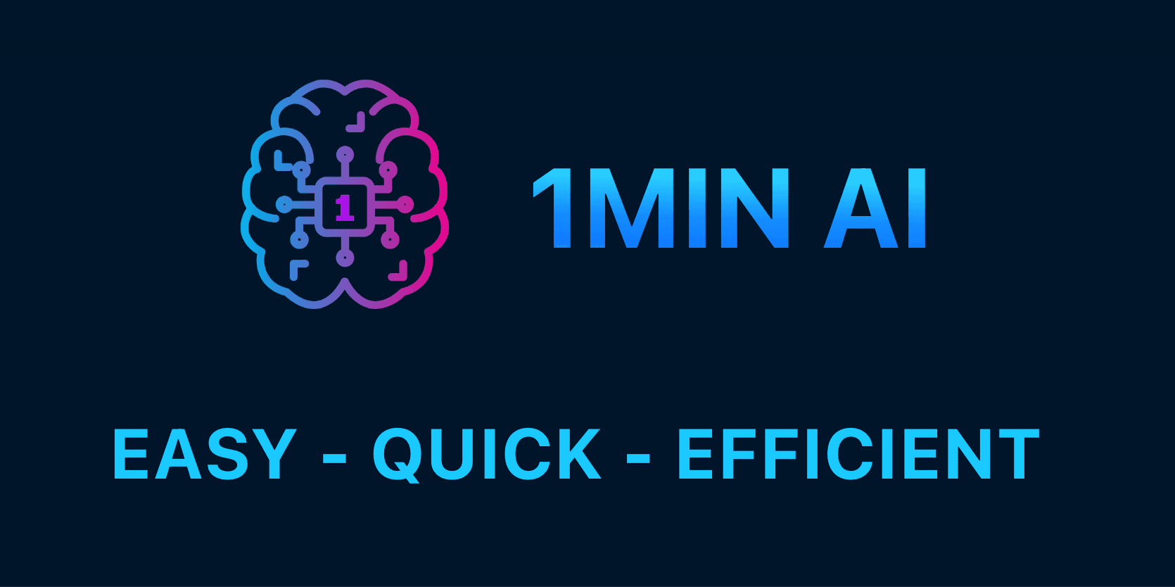 1minAI All-in-one AI App for Text, Writing, Image, Audio, and Video - image 1