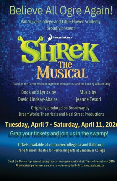 Shrek the Musical Apr 8, 2026 7:00pm - image 1
