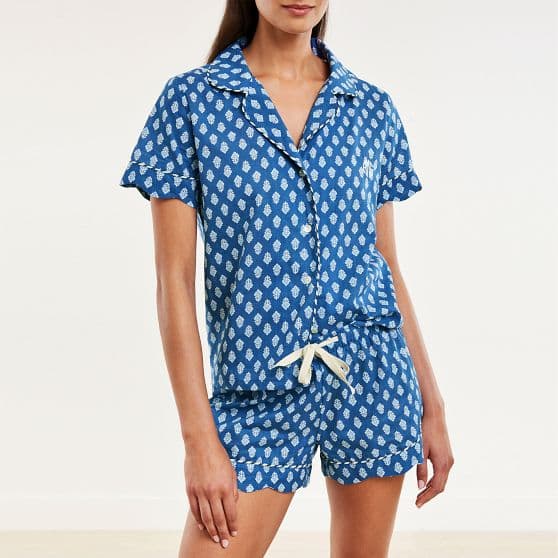 Block Print Short Pajama Set - image 1