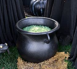 Lit Witches Cauldron - image 1