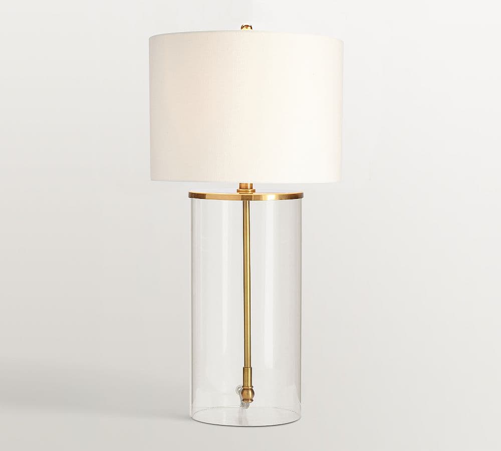 Aria Glass Table Lamp (31") - image 1