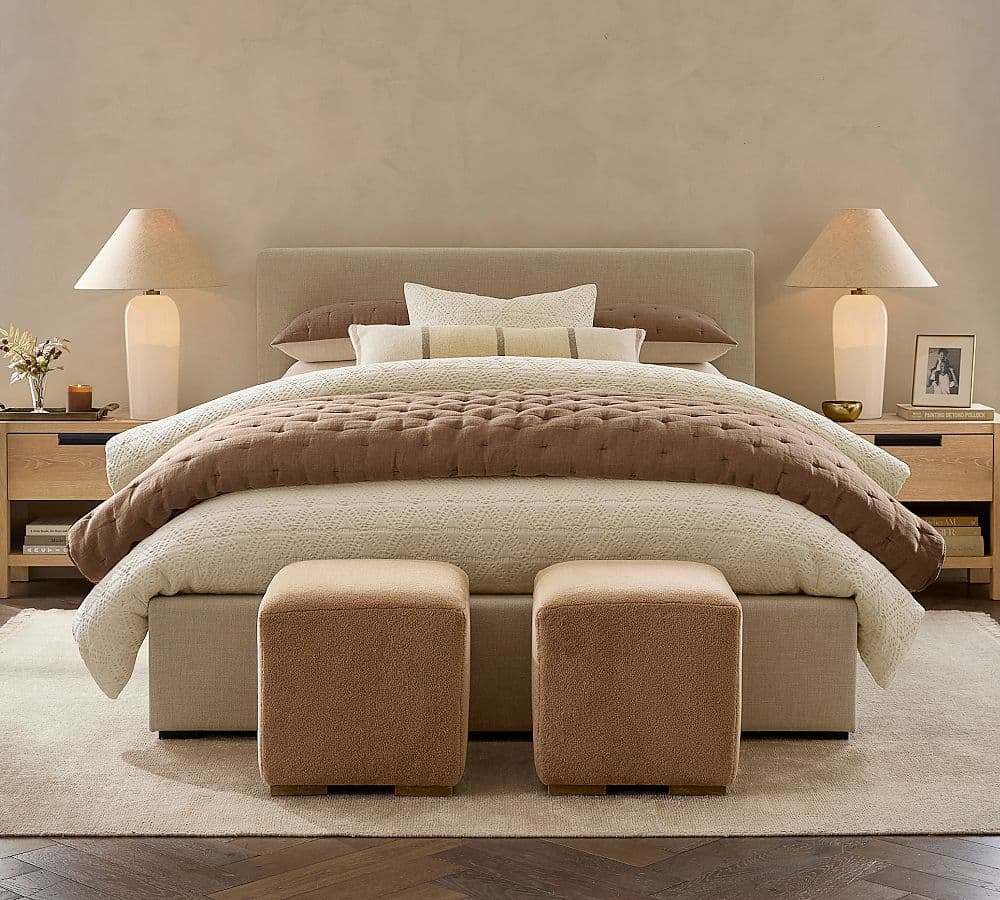 Diamond Matelasse Duvet Cover - image 1