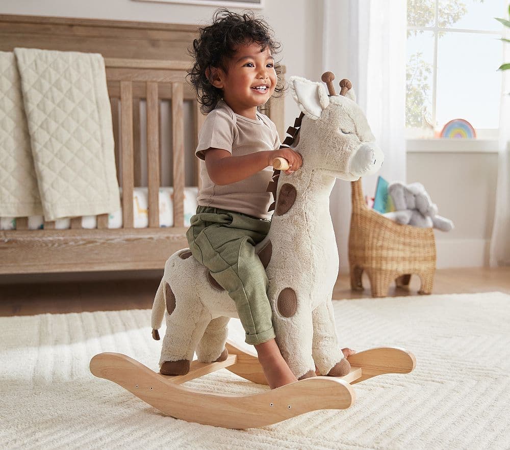 Giraffe Critter Plush Nursery Rocker - image 1