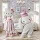 Hello Kitty® Organic Heart & Bow Sheet Set - image 1