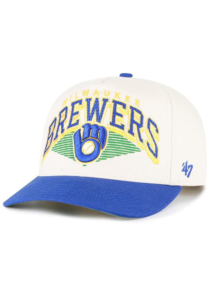 47 Milwaukee Brewers Pomona Two-Tone Hitch Adjustable Hat - White - image 1
