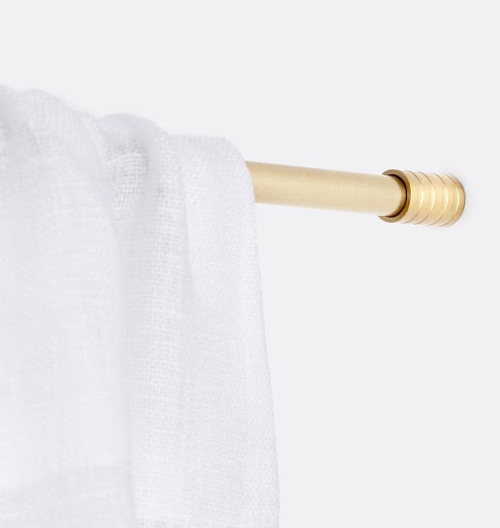 Concealed Mount Cafe Curtain Rod Set - image 1