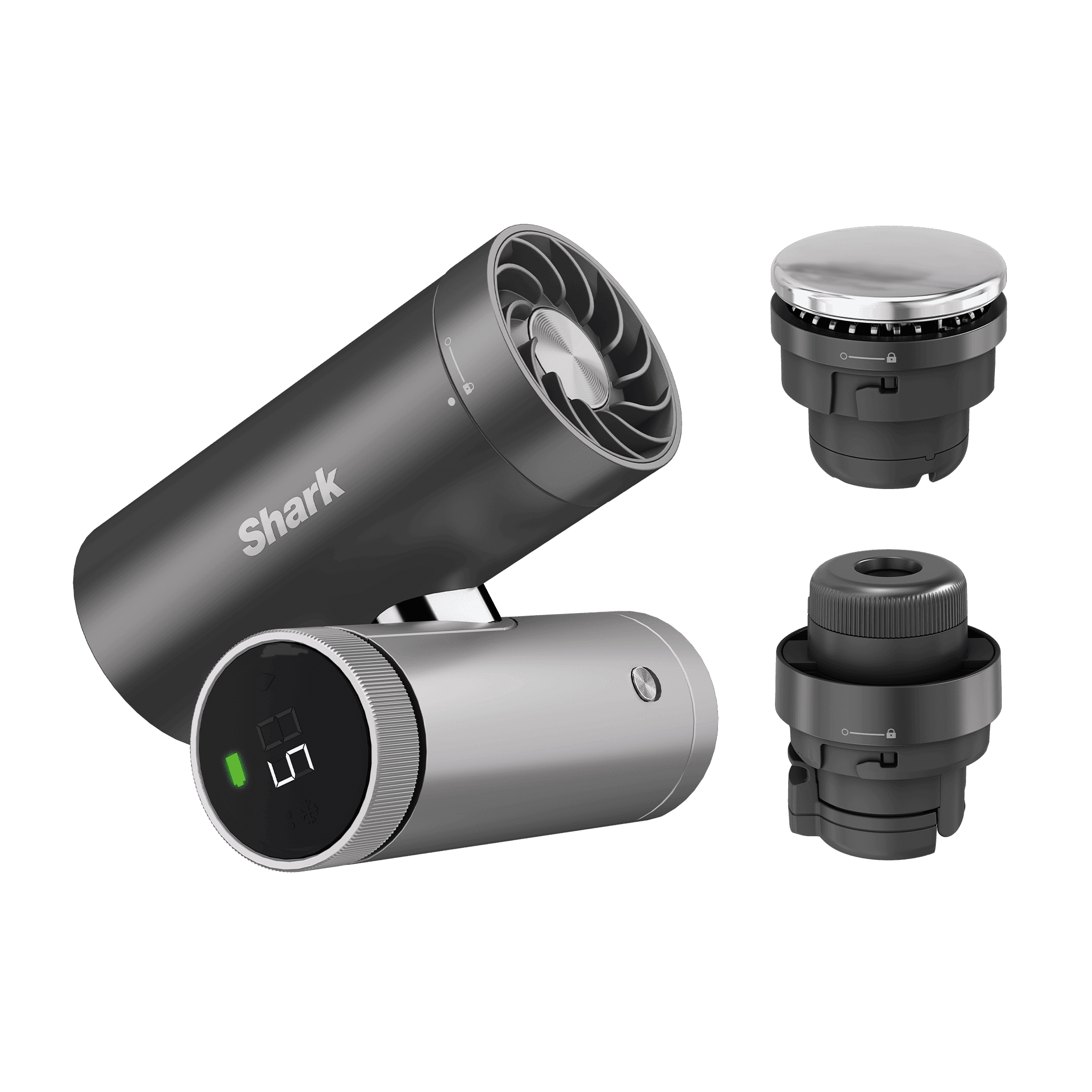 Shark ChillPill 3-in-1 Personal Cooling System with Fan, Mist & InstaChill – Carbon FA022UK - image 1