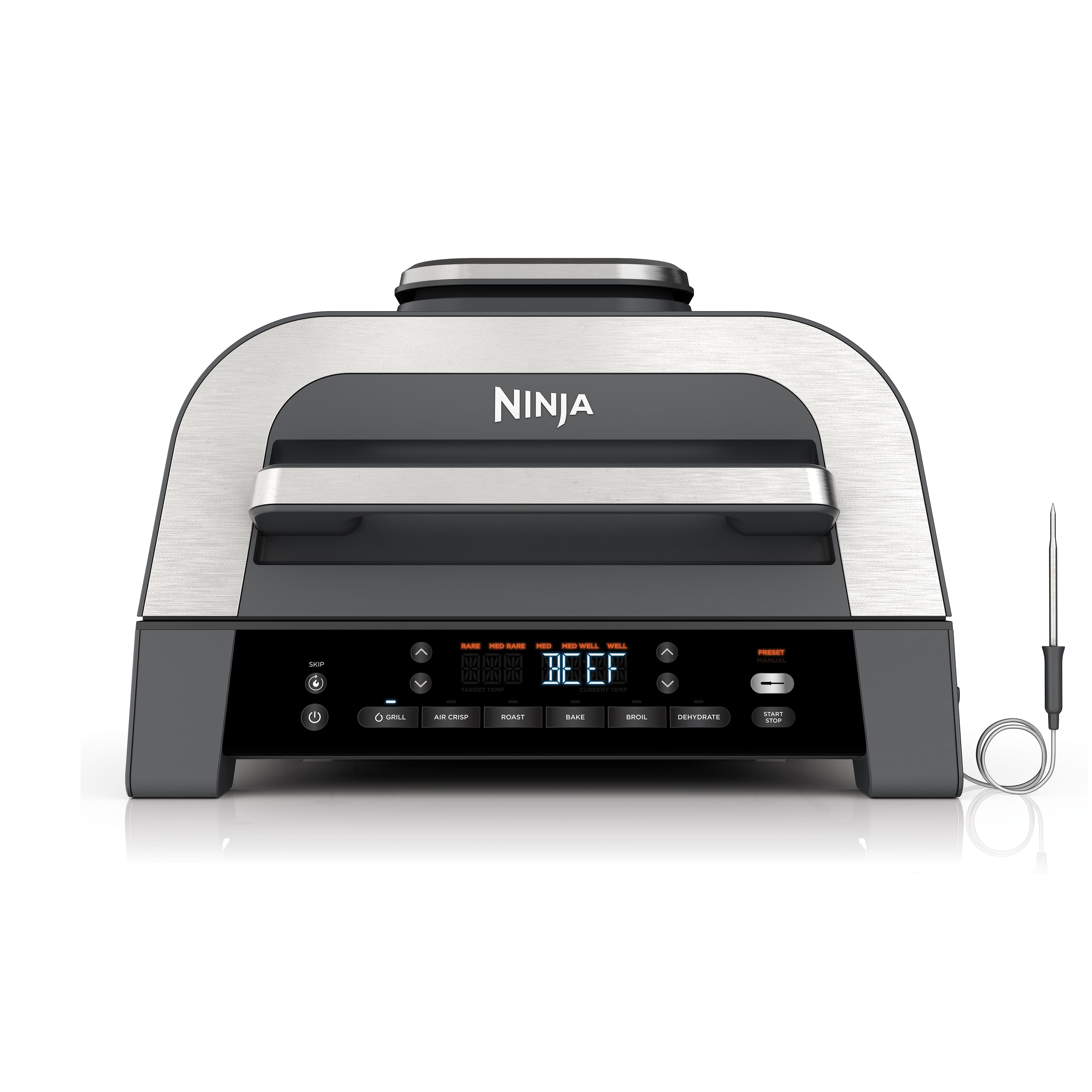 Ninja Foodi Smart XL 6-in-1 Indoor Grill and Air Fryer with Built-In Thermometer - image 1