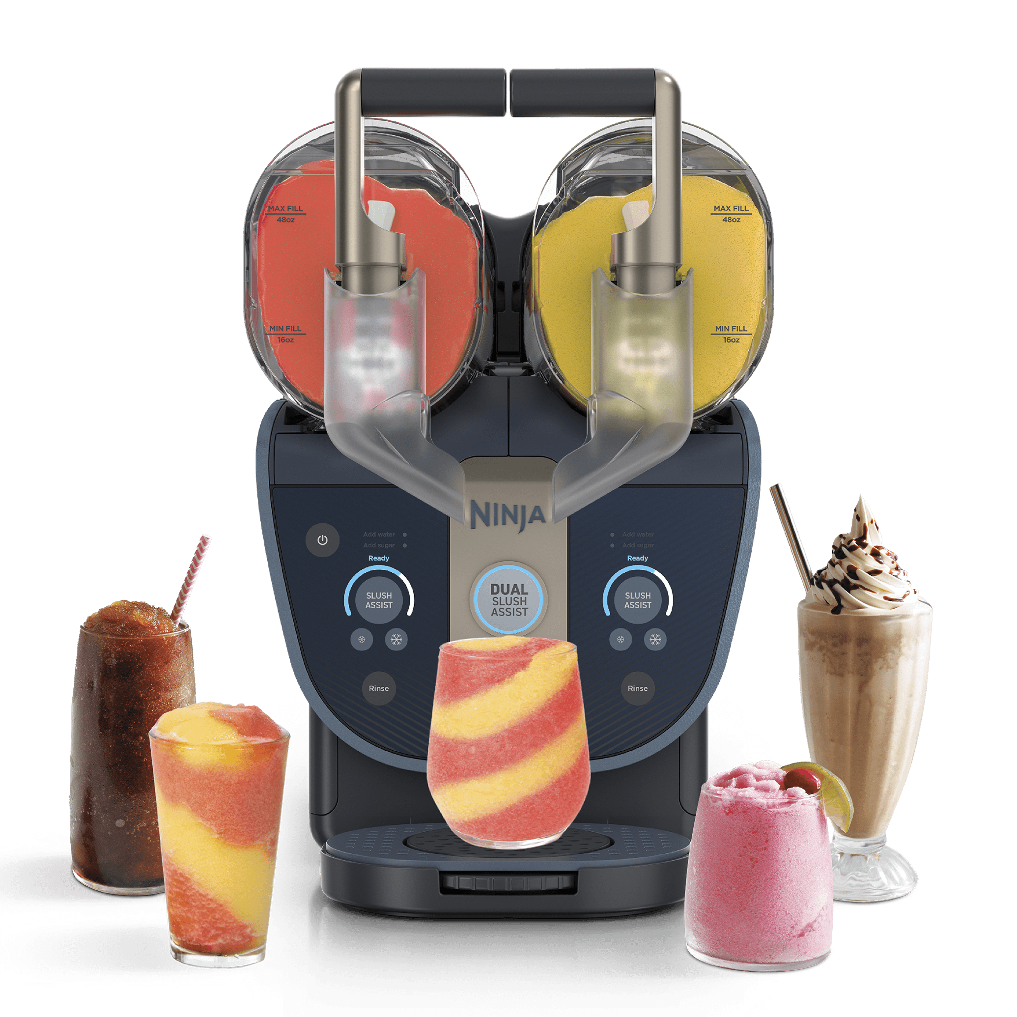 Ninja™ SLUSHi™ Twist Slushie Machine in Blue, 10+ Servings - image 1