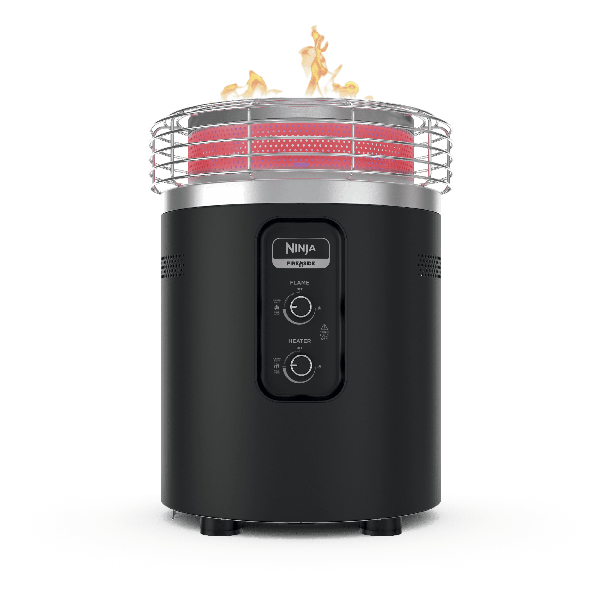 Ninja™ Fireside360™ Fire Pit and Outdoor Heater in Black - image 1
