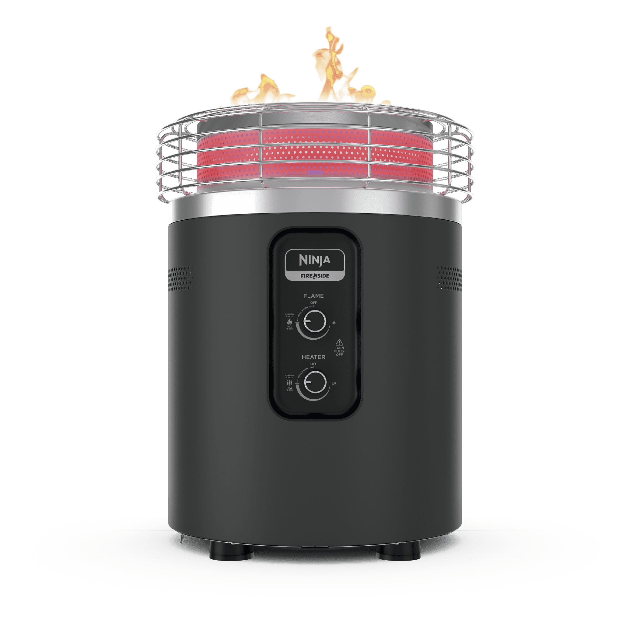 Ninja™ Fireside360™ Fire Pit and Outdoor Heater with Top Cover - image 1