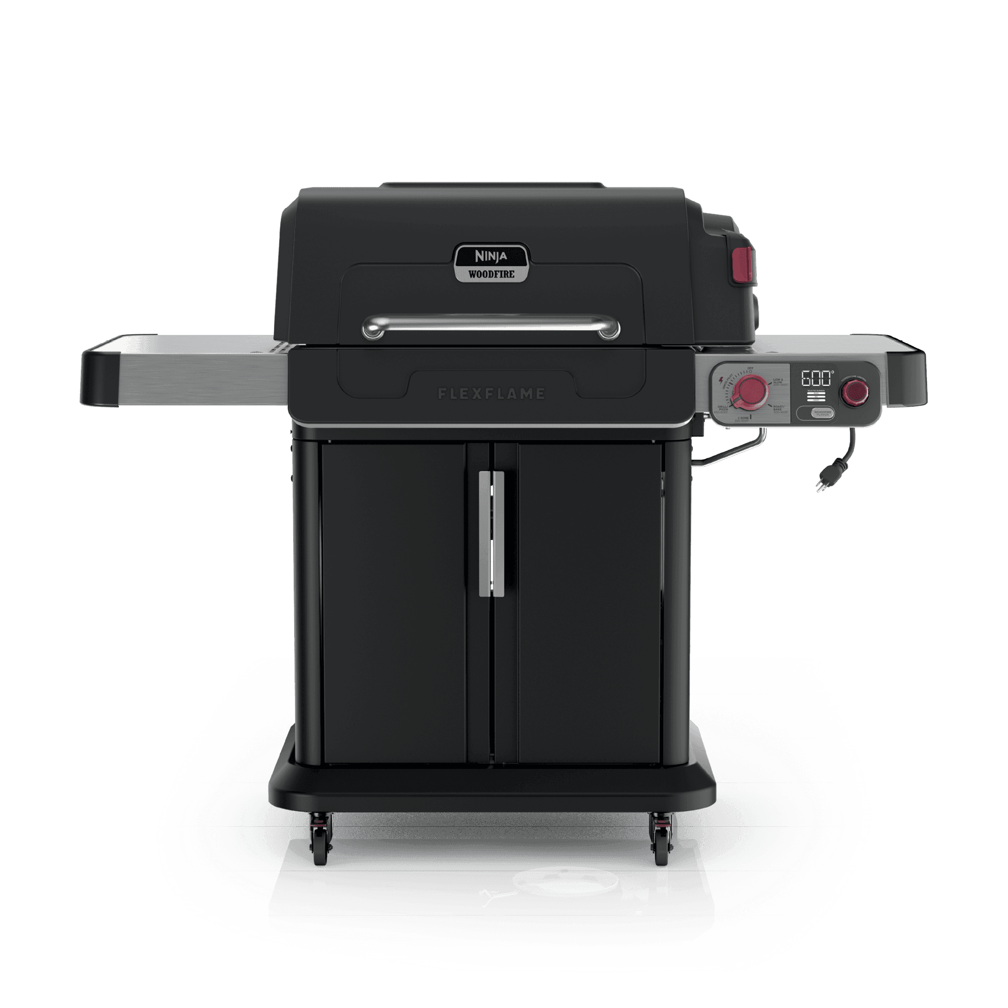 Ninja™ FlexFlame™ Grill and Smoker in Black - image 1
