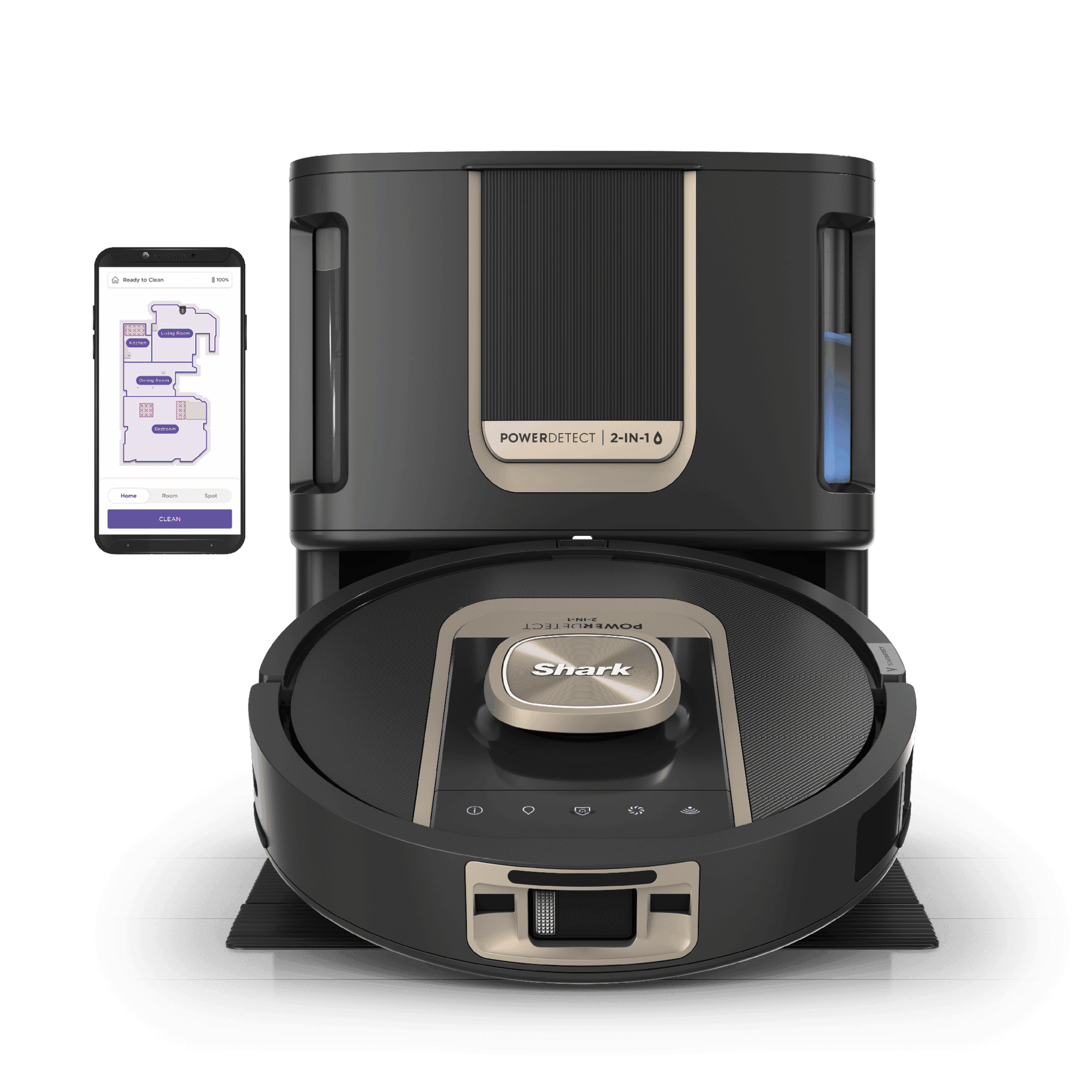 Shark PowerDetect™ ThermaCharged™ Robot Vacuum and Mop RV2920XE - image 1
