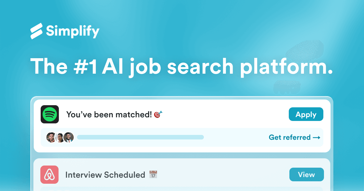 Simplify Job Application Tool - image 1