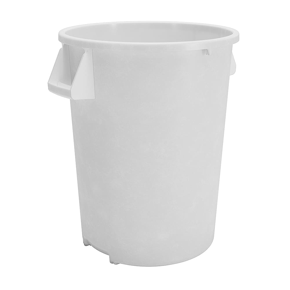 Carlisle 84102002 Bronco White 20 Gallon Waste Container - image 1