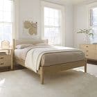 Hargrove Bed, Linen Weave Upholstered - image 1