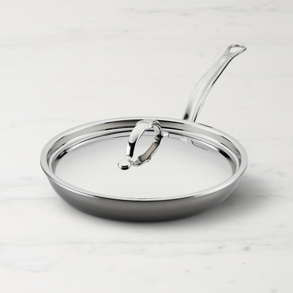 Hestan NanoBond® Titanium Stainless-Steel Skillet Fry Pan with Lid - image 1