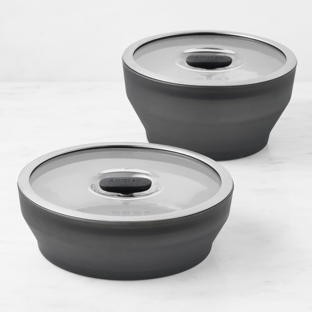 Anyday x David Chang The Large Starter Set, Frosted Glass Cookware and Storage, Set of 4 - image 1