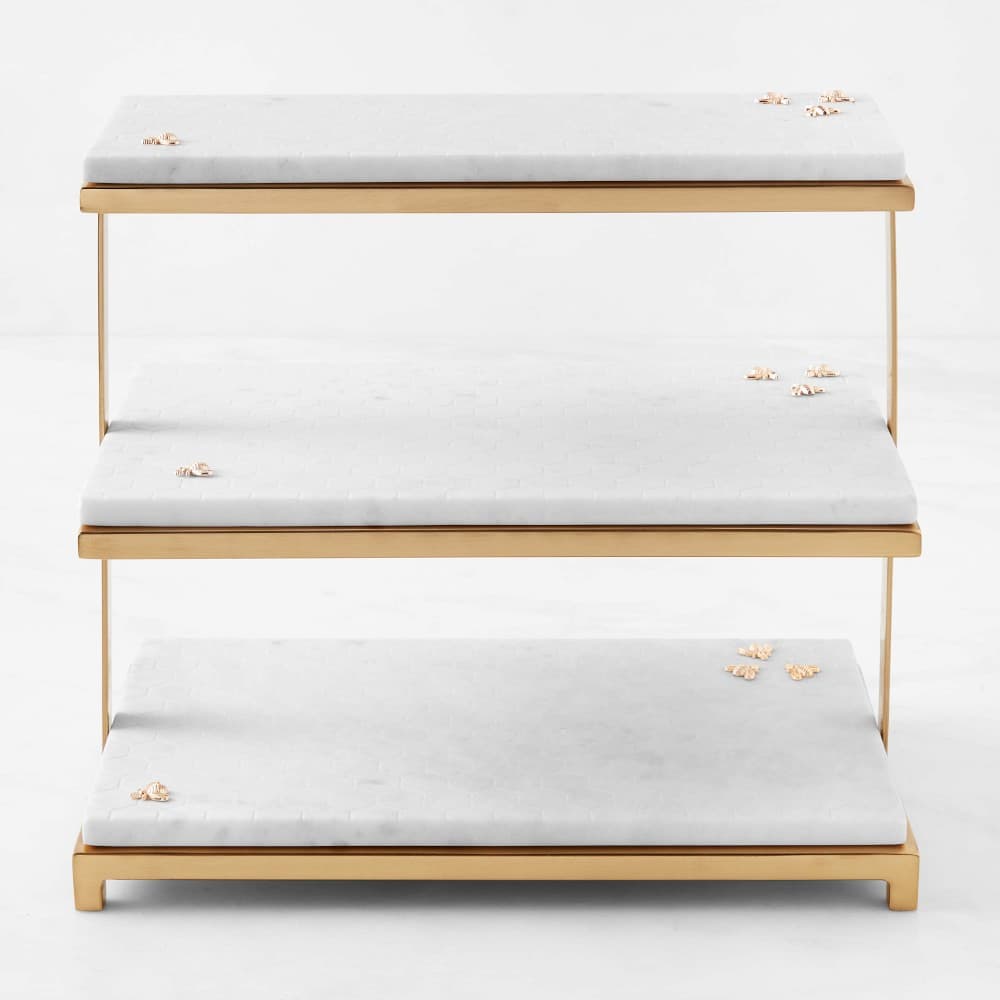 Honeycomb 3-Tiered Stand - image 1