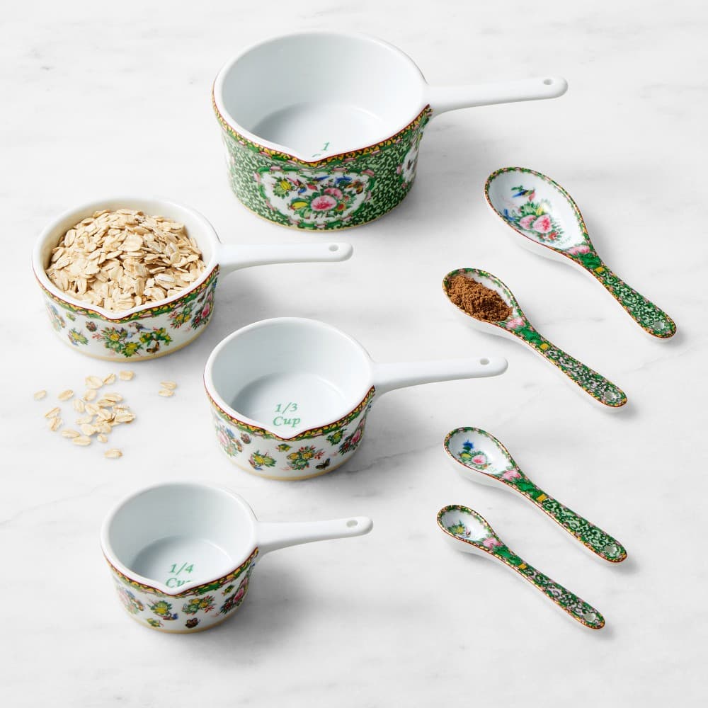 Williams Sonoma Famille Rose Measuring Cup Set - image 1