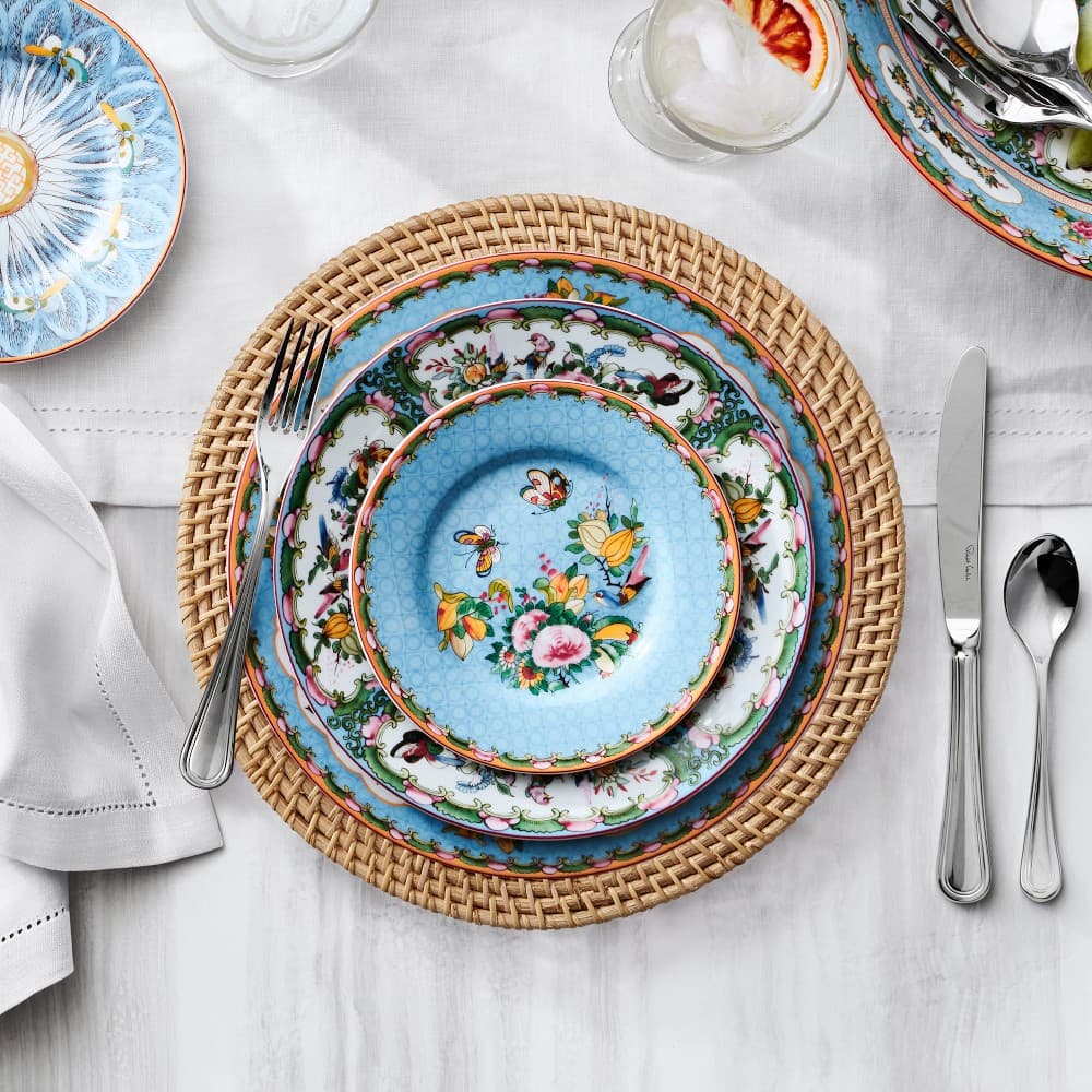Famille Rose Appetizer Plates - image 1