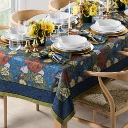 Morris & Co. x Williams Sonoma Compton Tablecloth, 70" x 126" - image 1