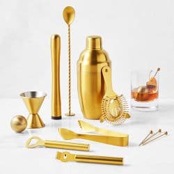 Williams Sonoma Deluxe Boxed Bar Tool and Shaker - image 1
