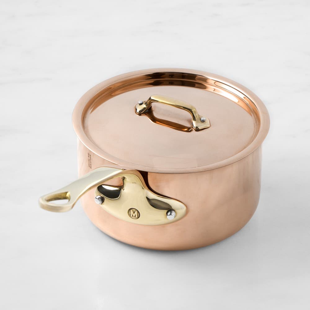 Mauviel M'250B Copper Saucepan - image 1