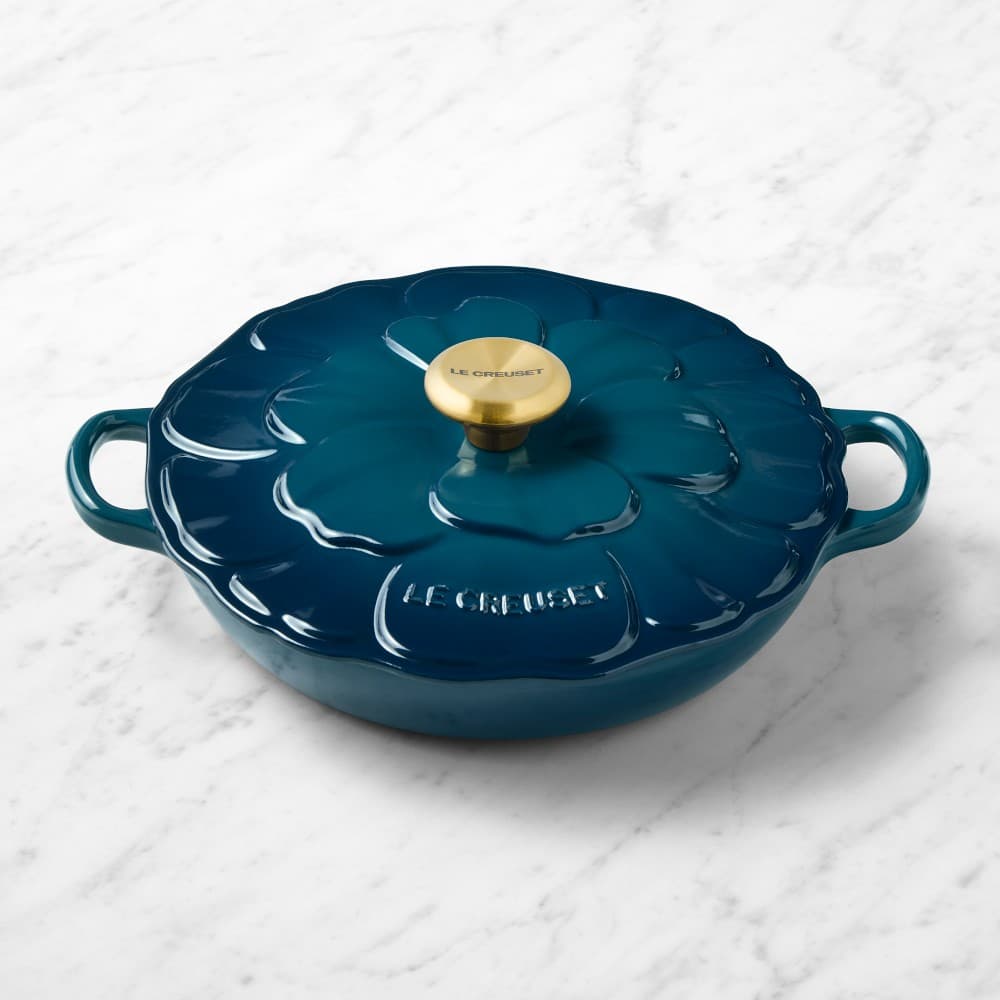 Le Creuset Enameled Cast Iron Petal Braiser, 2 1/4-Qt. - image 1