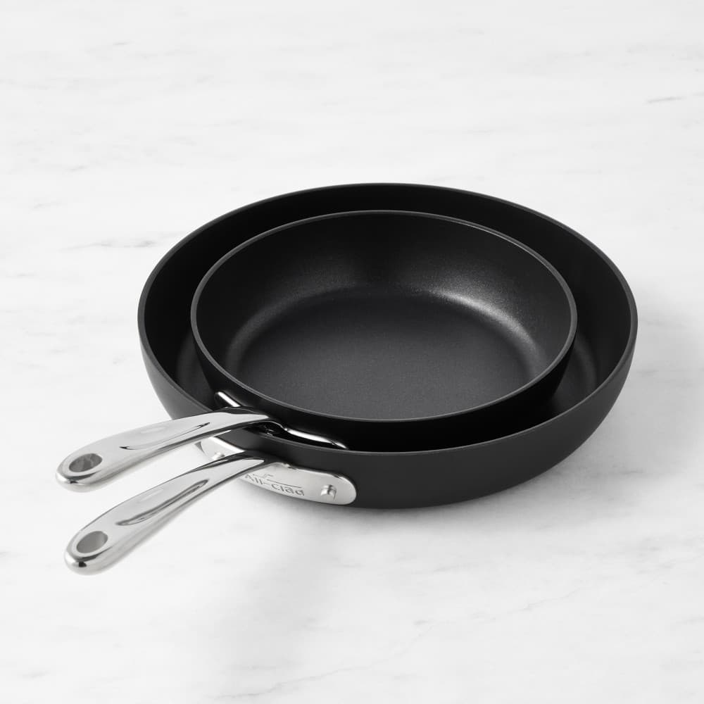 All-Clad HA1 Expert Hard Anodized Nonstick Fry Pan Set of 2 - image 1