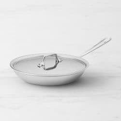All-Clad D3® Tri-Ply Stainless-Steel Fry Pan with Lid - image 1