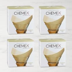 Chemex® Unbleached Prefolded Square Coffee Filters - image 1
