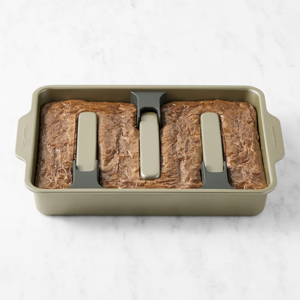 Williams Sonoma Goldtouch® Pro Ultimate Brownie Pan, 14" x 10" - image 1