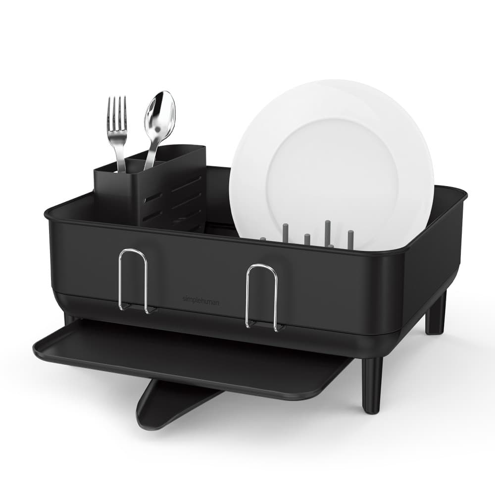 simplehuman Compact Kitchen Steel Frame Dishrack - image 1