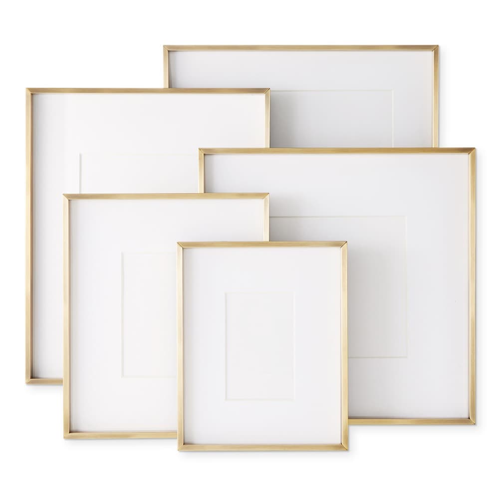 Antique Brass Gallery Picture Frames - image 1