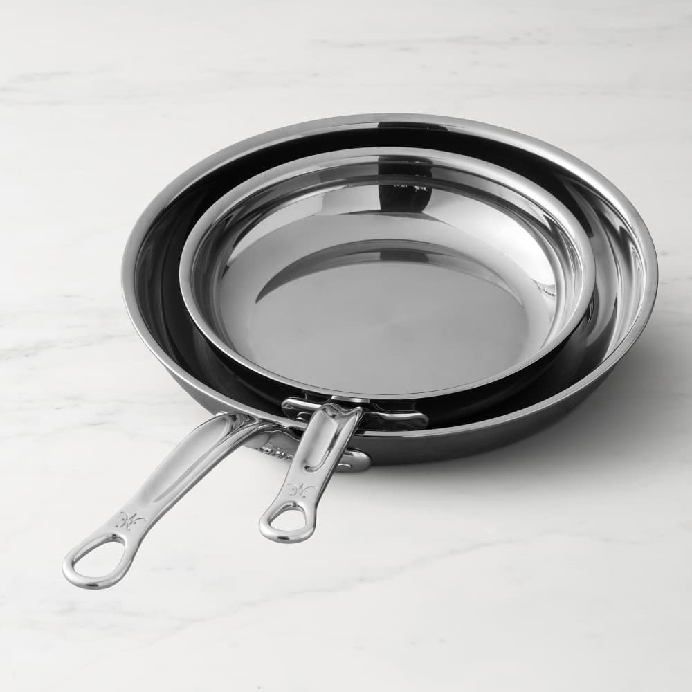 Hestan NanoBond® Titanium Stainless-Steel Skillet Fry Pan Set of 2 - image 1