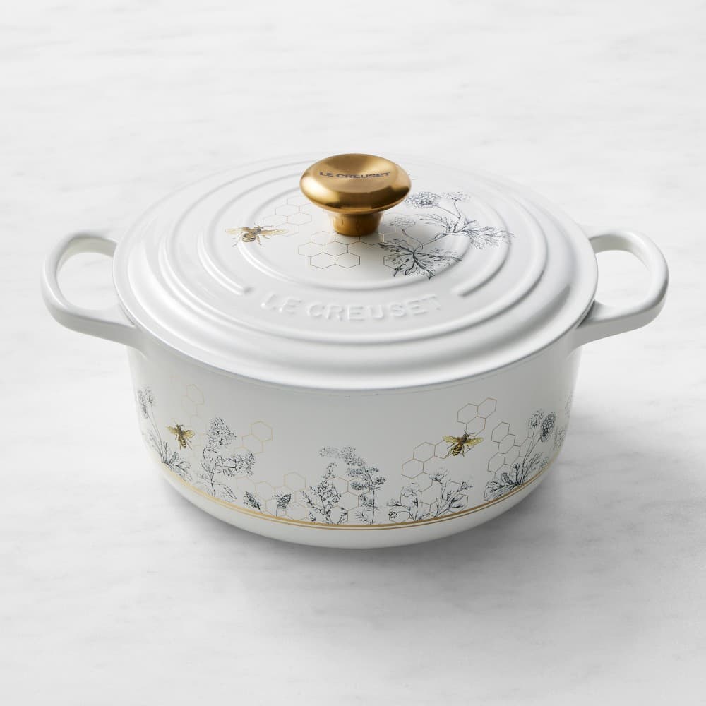 Le Creuset Enameled Cast Iron Round Dutch Oven, 4.5 Qt, Honeycomb - image 1