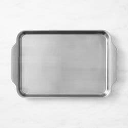Williams Sonoma Signature Thermo-Clad Stainless-Steel Ovenware Quarter Sheet Pan - image 1